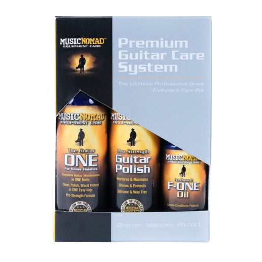 MusicNomad Premium Guitar Care Kit – 5 pc