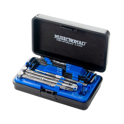 MusicNomad Premium Guitar Tech Truss Rod Wrench Set – 11 pcs.