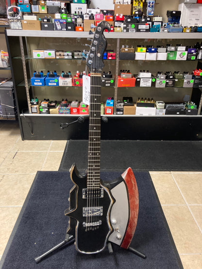 Moxy Custom AXE Guitar - Gene Simmons Inspired