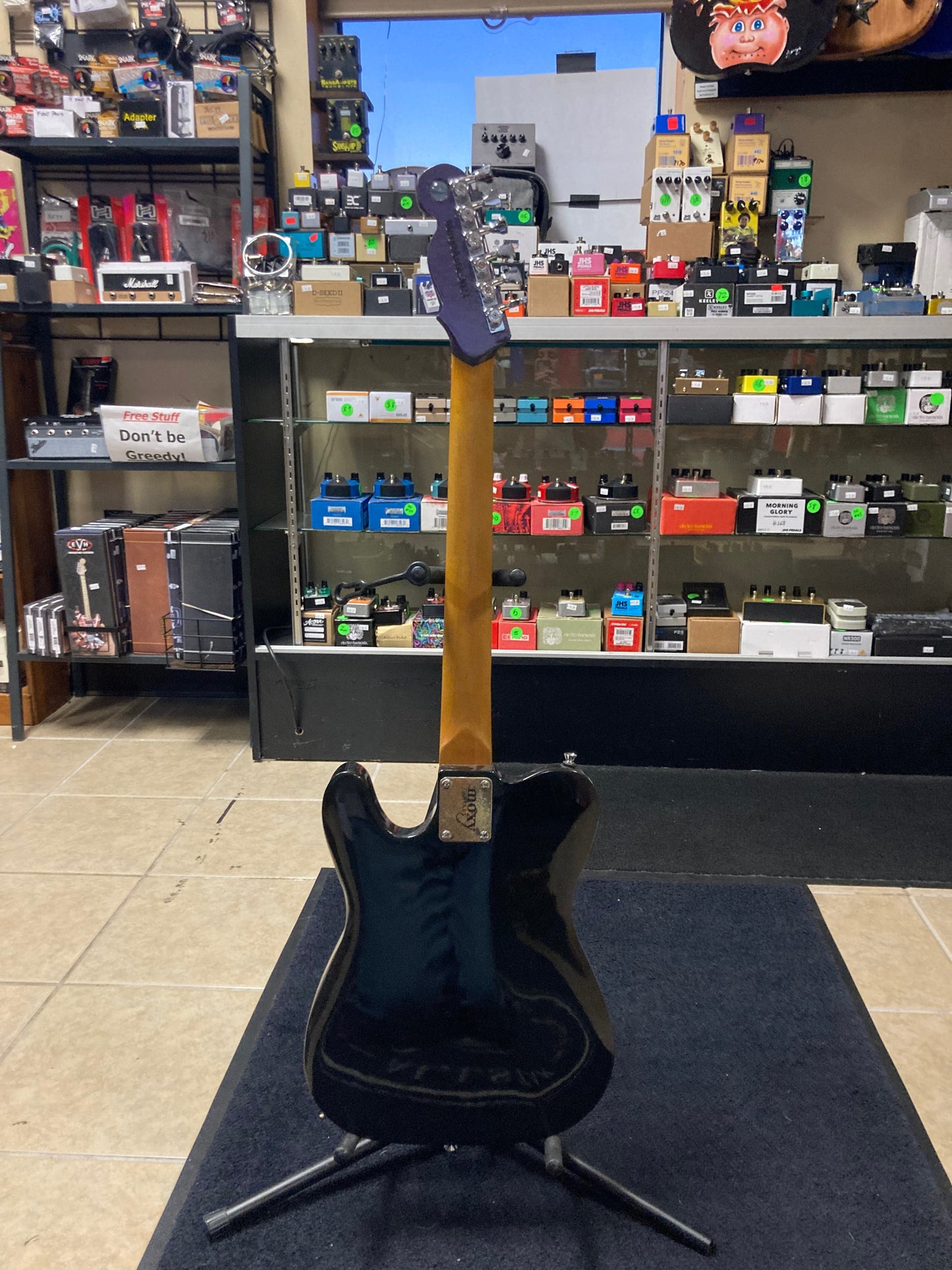 Moxy Custom Marble Guitar