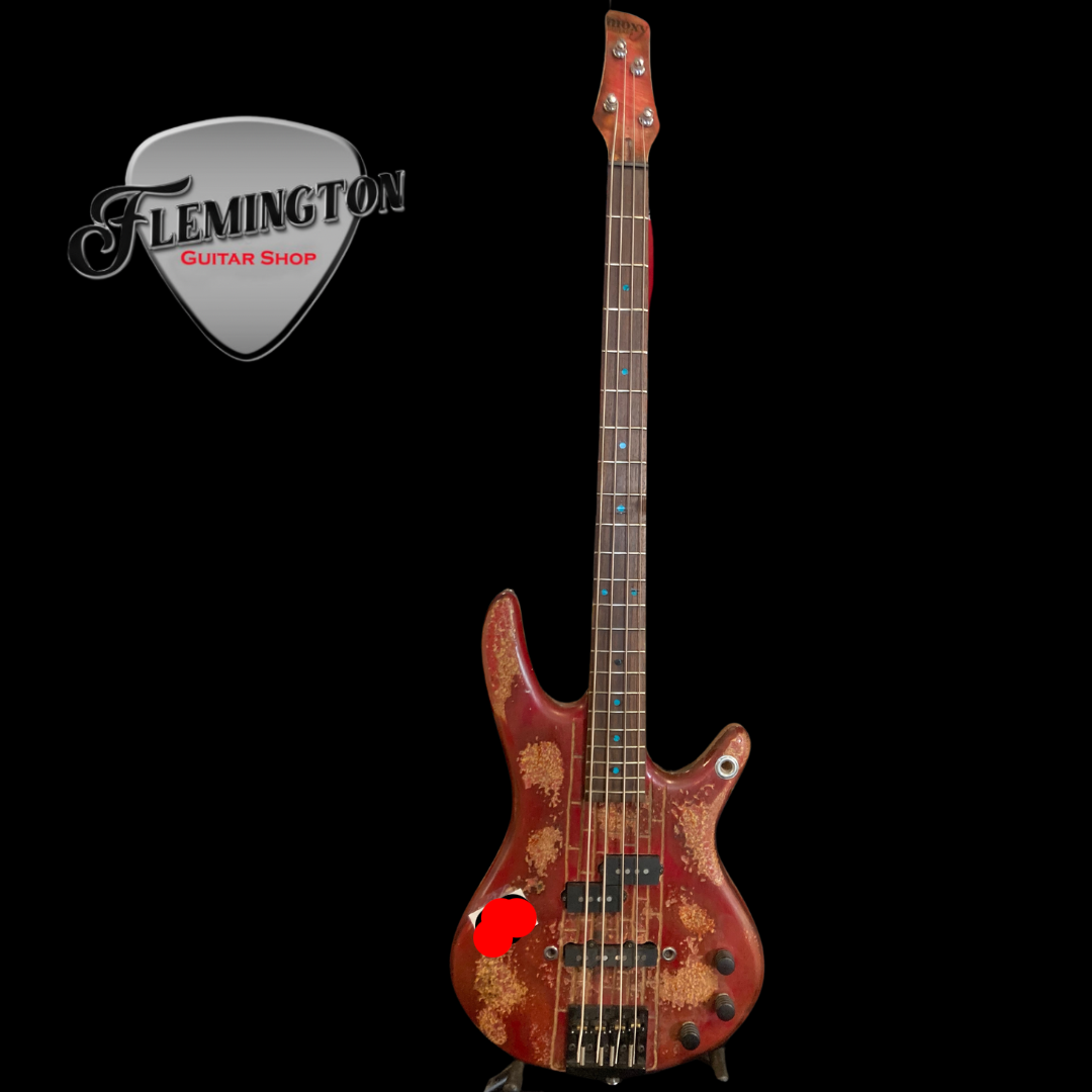 Moxy Bass Guitar (RED)