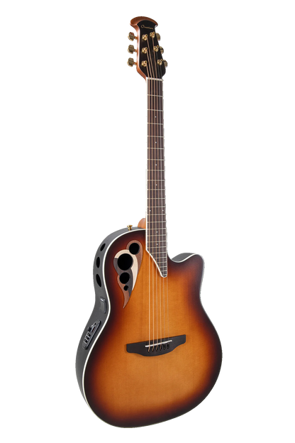 Ovation E-Acoustic Guitar Celebrity Elite Deluxe Deep Contour - CDX40-1-G - Vintage Sunburst Satin (NEW)