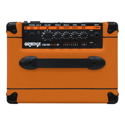 Orange - Crush Bass 25 Combo - NEW