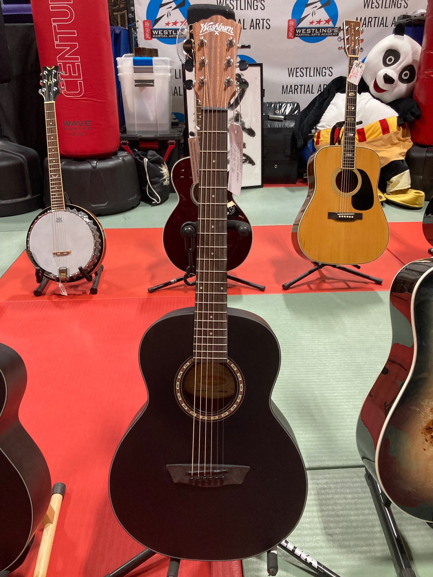 Washburn Mini - Acoustic - Black