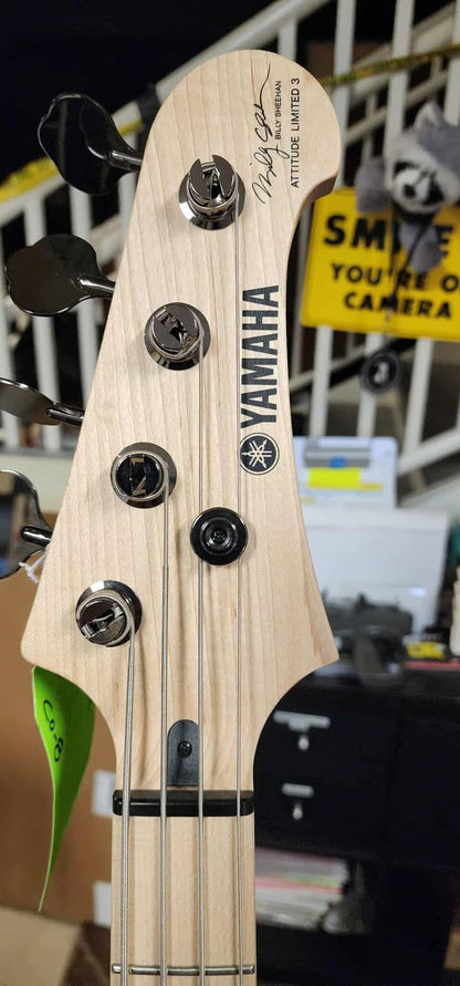 Yamaha Billy Sheehan Attitude Limited 3 Bass Guitar- Sonic Blue