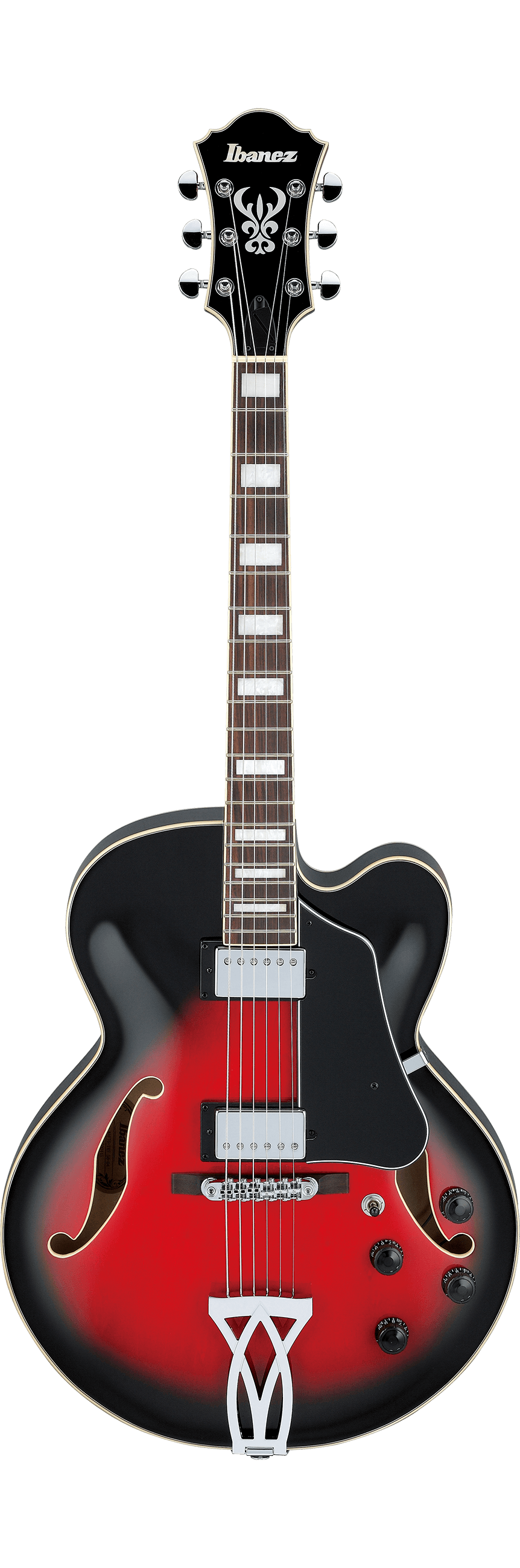 Ibanez Artcore -AF75 -TRS -Transparent Red Sunburst (NEW)