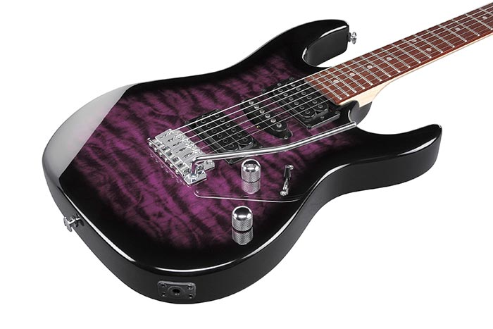 Ibanez RG - GRX70QA - TVT - Transparent Violet Sunburst (NEW)