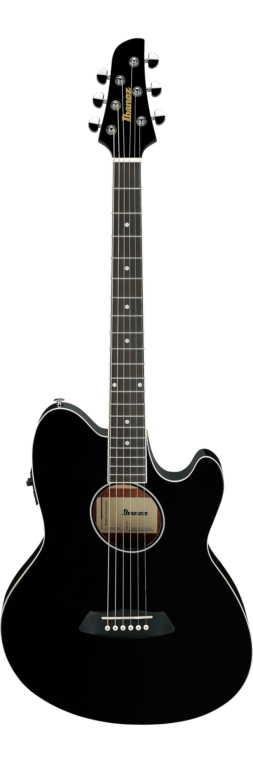 Ibanez - Talman - Acoustic Guitar - TCY10E-BK - Black High Gloss (New)