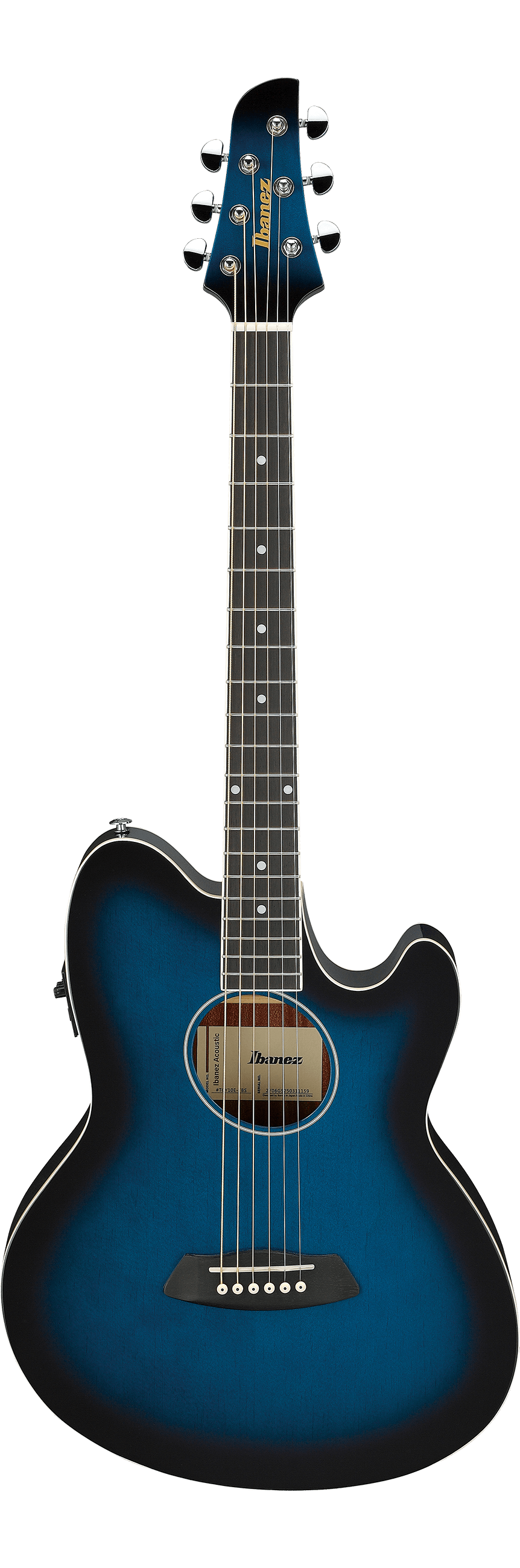Ibanez - Acoustic Guitar - Talman - TCY10ETBS - Transparent Blue Sunburst High Gloss(NEW)