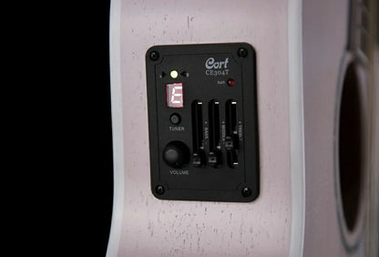 Cort - Jade Classic Pop- Series Acoustic Electric Cutaway Guitar -Pastel Pink Open Pore (NEW)