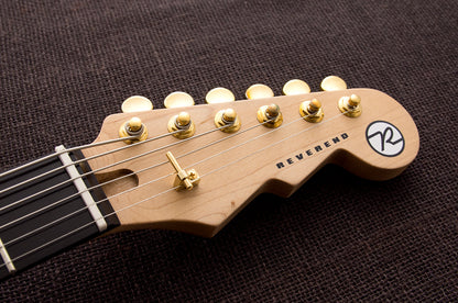 Reverend - Bolt-On Series - Descent W – 10th Anniversary Edition Finishes - 2025 -  Natural Flame maple(NEW)