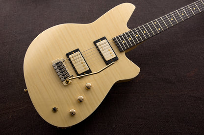 Reverend - Bolt-On Series - Descent W – 10th Anniversary Edition Finishes - 2025 -  Natural Flame maple(NEW)