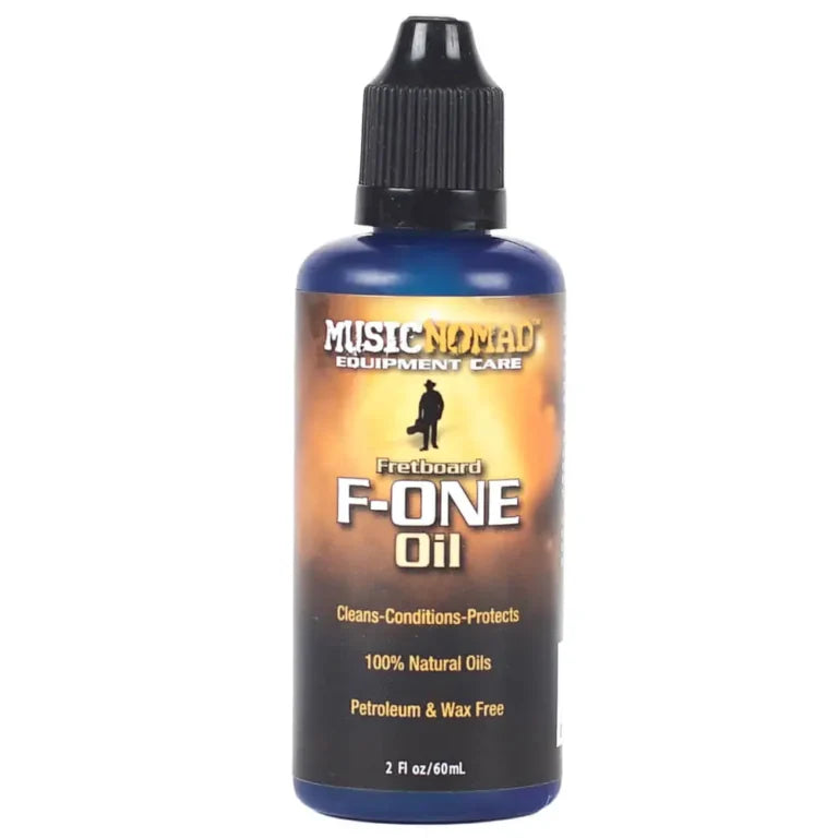 MusicNomad Fretboard F-ONE Oil – Cleaner & Conditioner